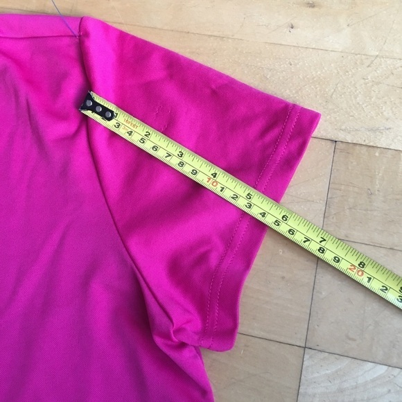 adidas Logo Performance Tee, Pink, Size XL - Picture 10 of 13